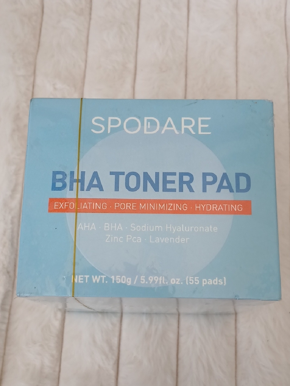 SPODARE BHA Toner Pads  – Double-Sided Exfoliating Pads Unixes